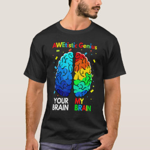 T-shirt Diversité neurologique drôle Autisme Awetistic Ge