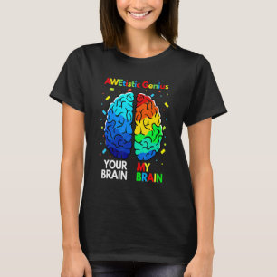 T-shirt Diversité neurologique drôle Autisme Awetistic Ge