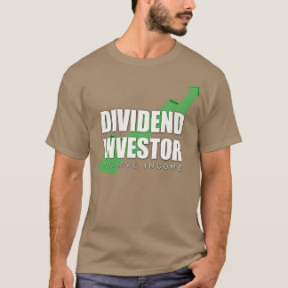 T-shirt Dividende Investisseur Stock de revenu passif Inve