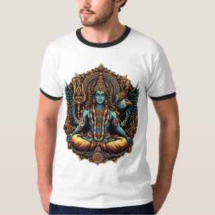 T-shirt Divine Guardian : Vishnu et Garuda"