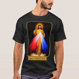 T-shirt Divine Mercy Jesus I Trust In You Catholic 