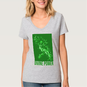 T-shirt Divine Power Design Anime Workout - Energy Fitness
