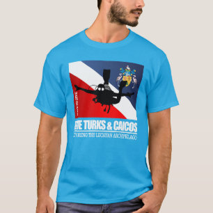 T-shirt Diving Turks and Caicos DF2