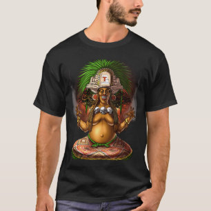 T-shirt Divinité de la mythologie aztèque Cihuateteo