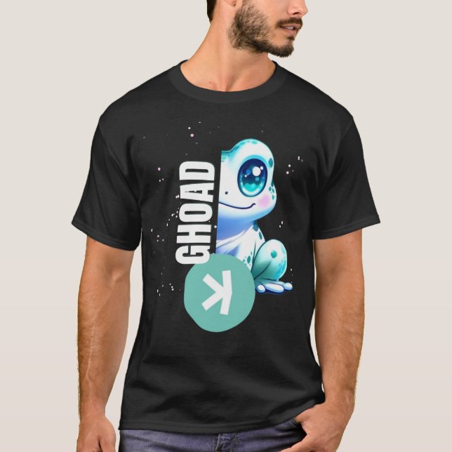 T-shirt Diviser l'image et Kaspa (Devant)