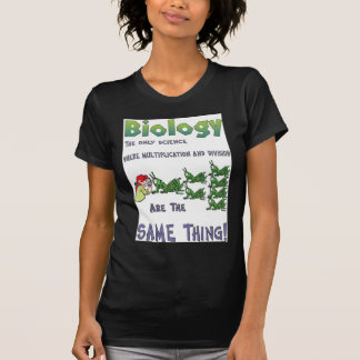 T-shirt Division de multiplication de plaisanterie de