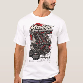 T-shirt Division Performance Minuit JDM