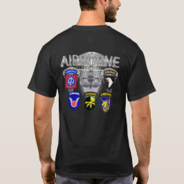 T-shirt Divisions aéroportées de l'Armée de terre passées 