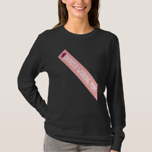 T-shirt Divorcé Travailler Maman Mème Drôle Citation Sash