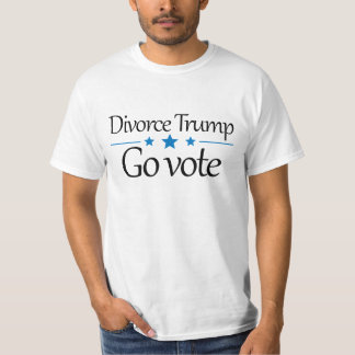 T-shirt divorce trump aller voter