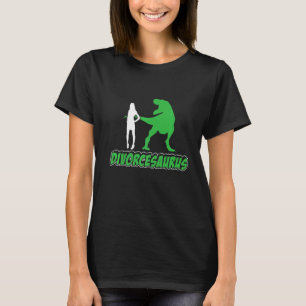 T-shirt Divorcesaurus Divorce Parti Divorce Split S