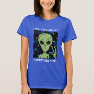 T-shirt Divulgation complète de l'événement Alien et OVNI