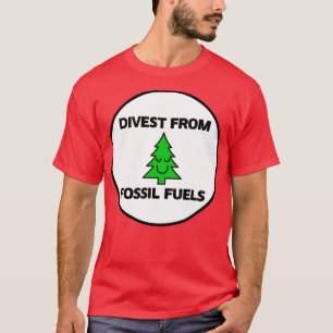 T-shirt Divulguer à partir de combustibles fossiles Énergi