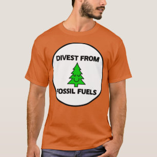 T-shirt Divulguer à partir de combustibles fossiles Énergi