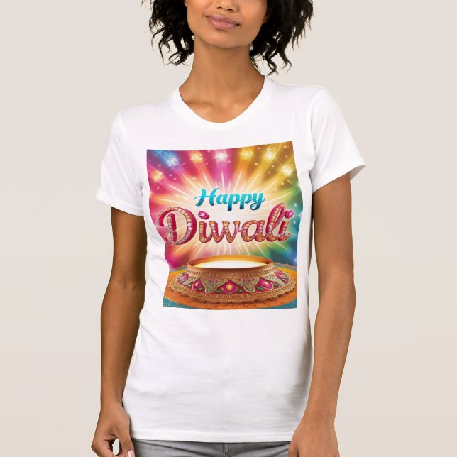 T-shirt Diwali moderne (Devant)