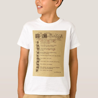 T-shirt dix commandements