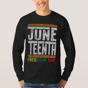 T-shirt Dix-septième depuis 1865 Mois de l'histoire noire