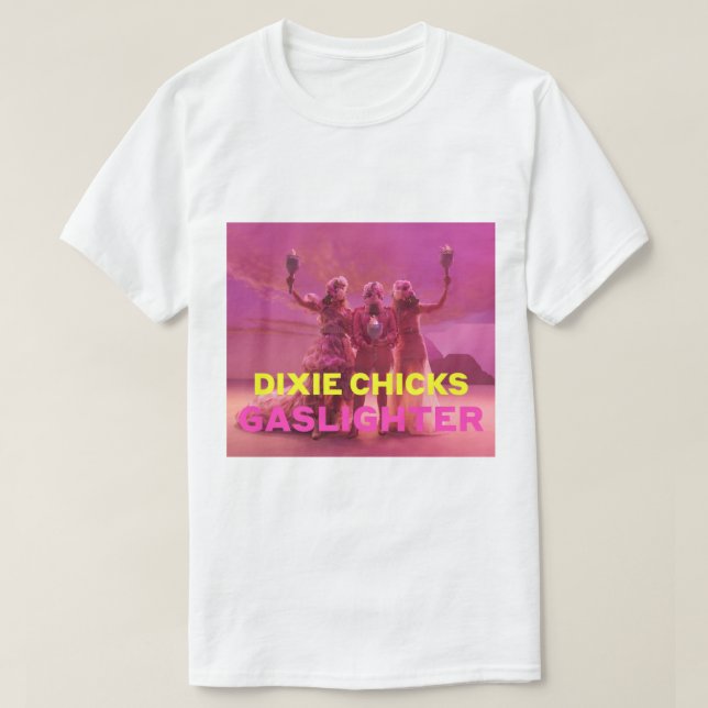 T-shirt dixie chicks gaslighter rose tour 2020 globaltv (Design devant)