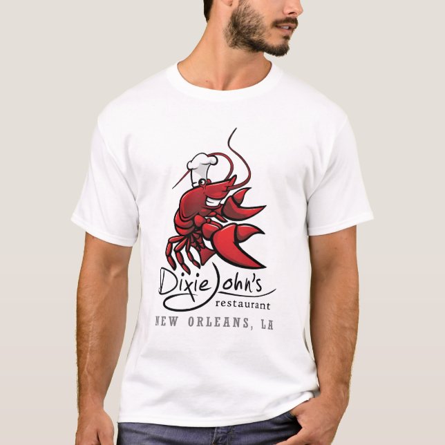 T-shirt Dixie John (logo de couleur) (Devant)