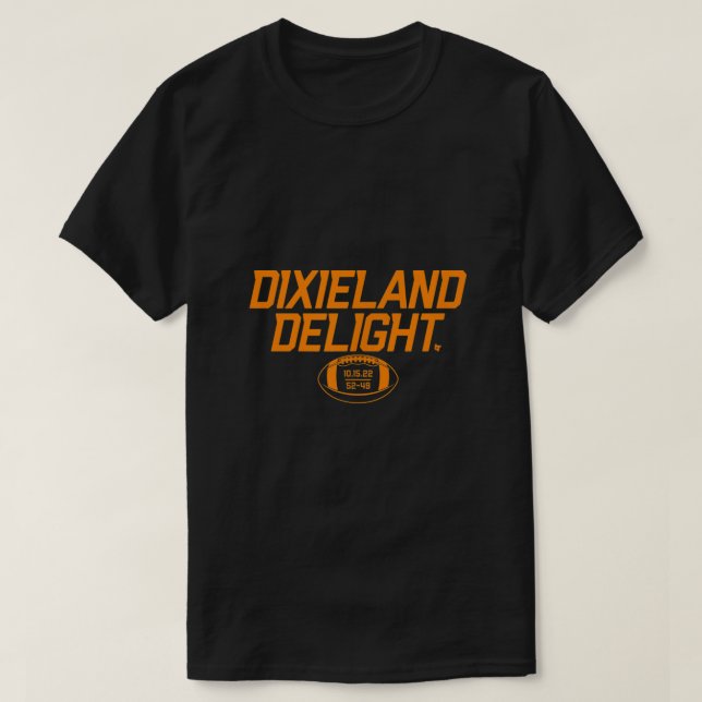T-shirt Dixieland Delight Knoxville Tennessee Football (Design devant)