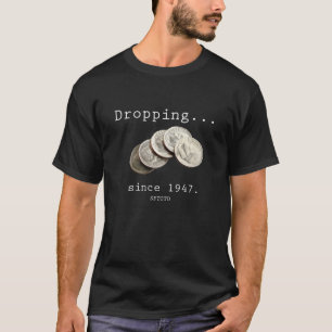 T-shirt Dixièmes de dollar chutants