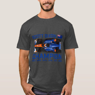 T-shirt Dixon Champion 2020 texte bleu