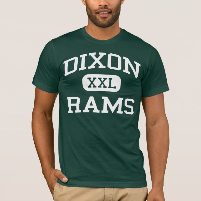 T-shirt Dixon - RAM - lycée - Dixon la Californie (Devant)