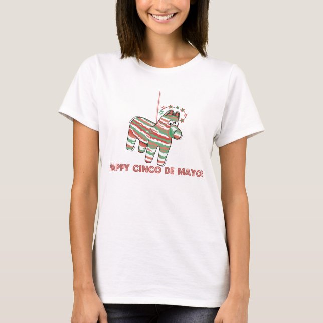 T-shirt Dizzy Donkey Pinata (Devant)
