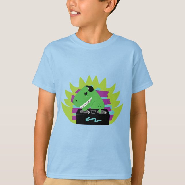 T-shirt Dj-asaurus Rex (Devant)