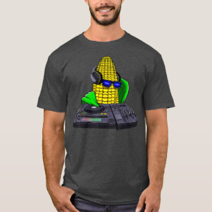 T-shirt Dj Corn Funny Cob Country Farm