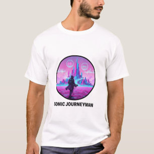 T-shirt DJ Digital Desert Wanderer