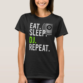 T-shirt DJ DJ Sleep - DJ Design_1