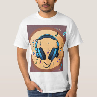 T-shirt DJ foncé de base