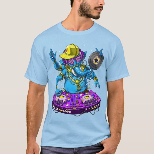 T-shirt DJ Ganesha Music (Devant)