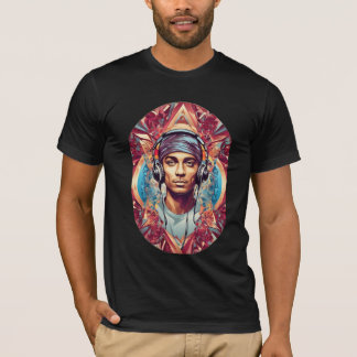 T-shirt DJ Kaleidoscope : Métisser les mélanges sur ton do