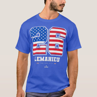 T-shirt DJ LeMahieu - US Numéro de Drapeau Premium