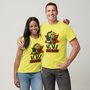 T-shirt DJ Penguin – V.V. 88.8 FM