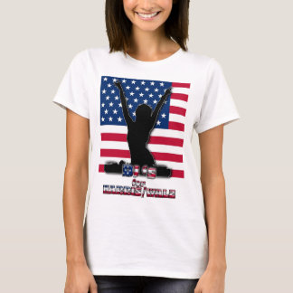 T-SHIRT DJ POUR FEMME POUR HARRIS WALZ