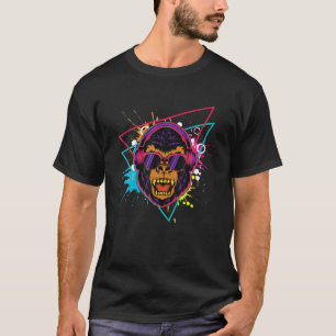 T-shirt DJ Techno Music Lover Electro Musicien Animal