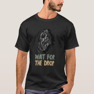 T-shirt DJ Tourne-disque Gorilla Dj Attendez Pour Drop Mus