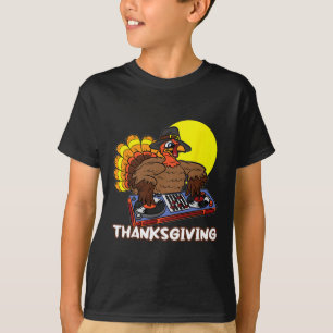 T-shirt DJ Turquie Thanksgiving Day Cool Fall Dance Music 