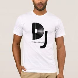 T-SHIRT DJ VINYL SHIRT