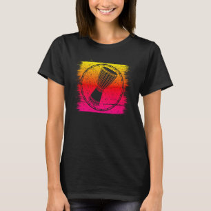 T-shirt Djembe Jembe cool de tambours de musique africaine