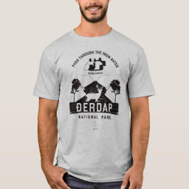 T-shirt Djerdap National Park Design noir