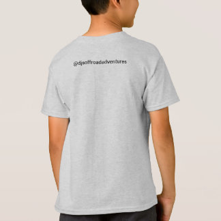 T-shirt DJ's Off-Road Adventures : DJ face à sa peur