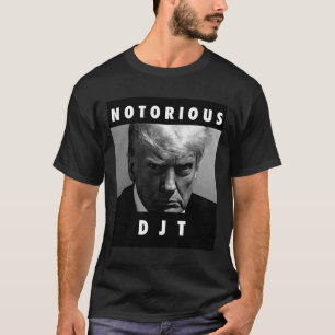T-shirt Djt Donald Trump Mug Shot Républicain 2024 Maga