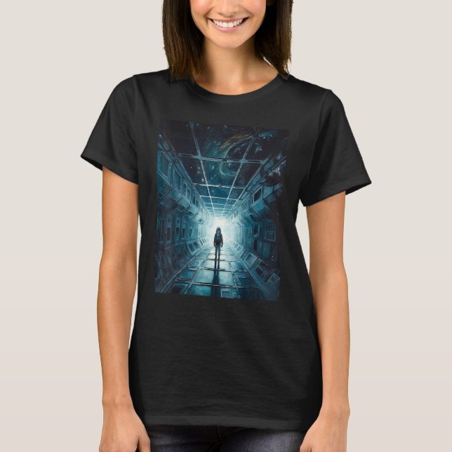T-shirt DKH138 Sci fi Graphic  Sweet Void Bliss (Devant)