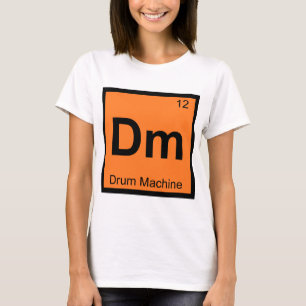 T-shirt Dm - Chimie de la machine à rythmes Symbole du tab