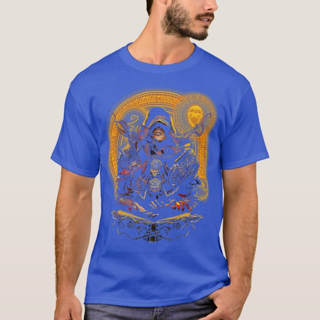 T-shirt DM Dungeons Adventure D20 RPG Role Playing Game (Devant)