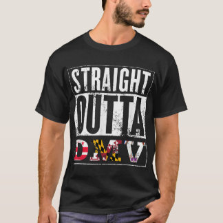 T-shirt DMV - D.C., Maryland, Virginie - Souvenir